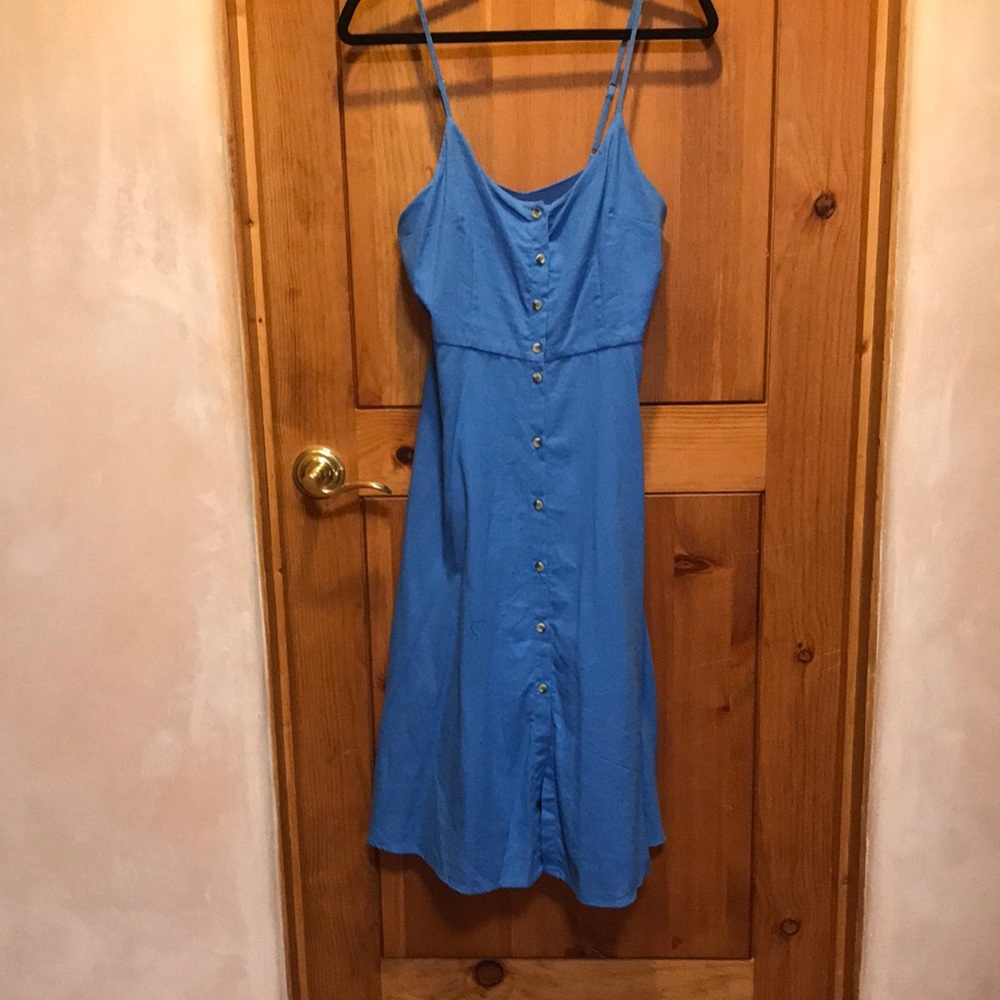 rolla’s cerulean blue dress